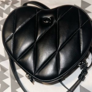 Coach Quilted Heart Bag